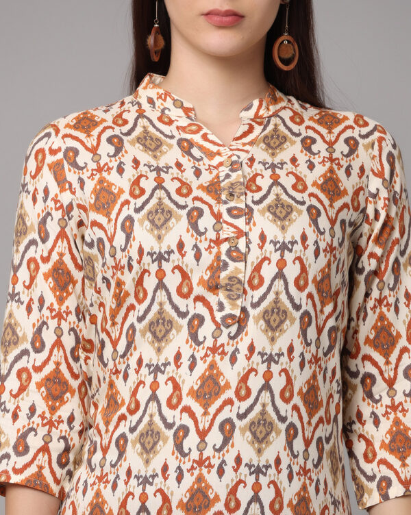 Cotton jersey top - Image 5