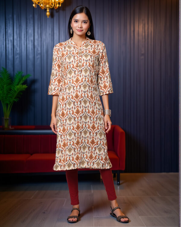 Cotton jersey top - Image 2
