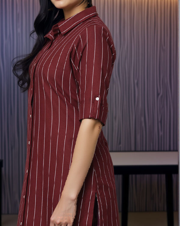 Slim Fit Fine-knit Turtleneck Sweater - Image 5