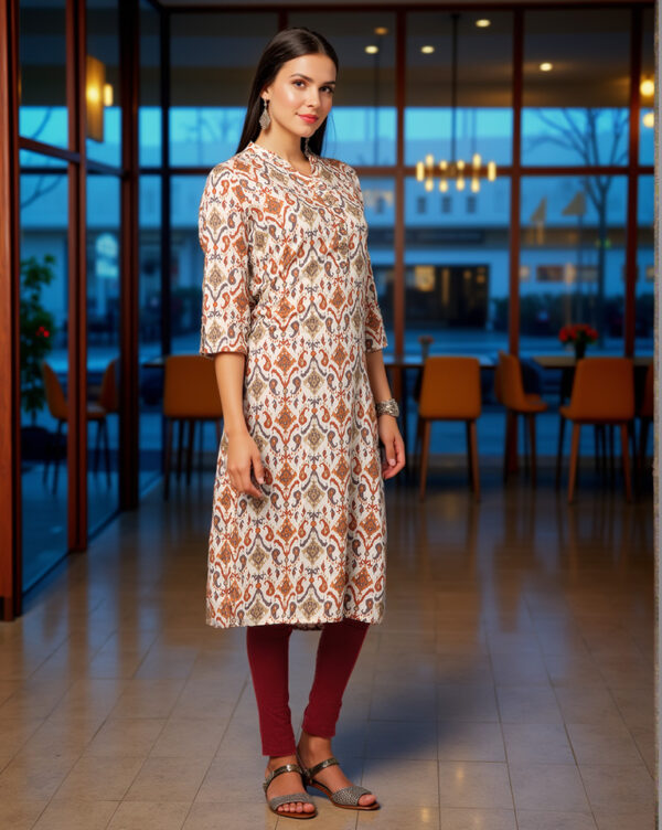 Cotton jersey top - Image 4